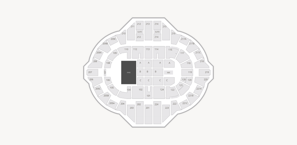 Peoria Civic Center Arena Seating Chart
