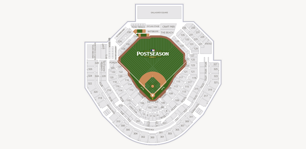 Petco Park Seating Chart