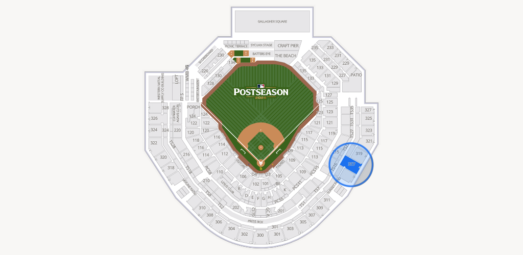 Petco Park Seating Chart
