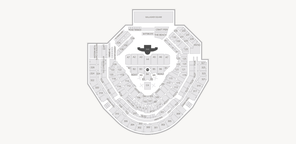 Petco Park Seating Chart