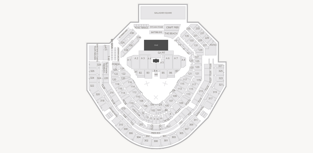 Petco Park Seating Chart