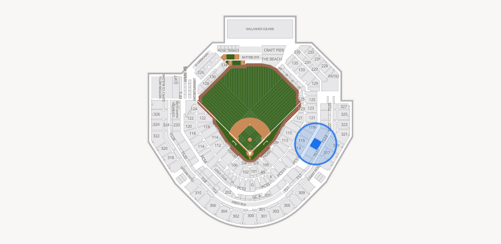 Petco Park Seating Chart