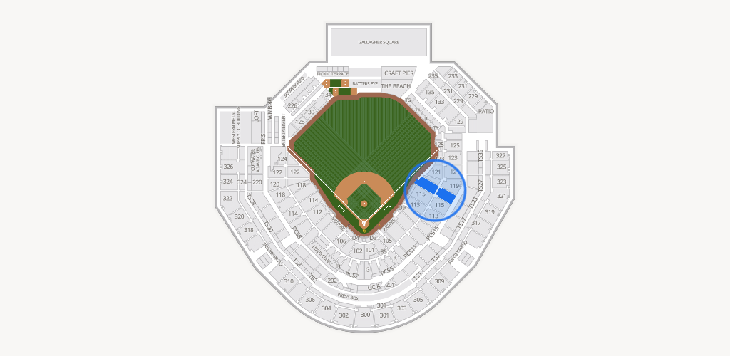 Petco Park Seating Chart
