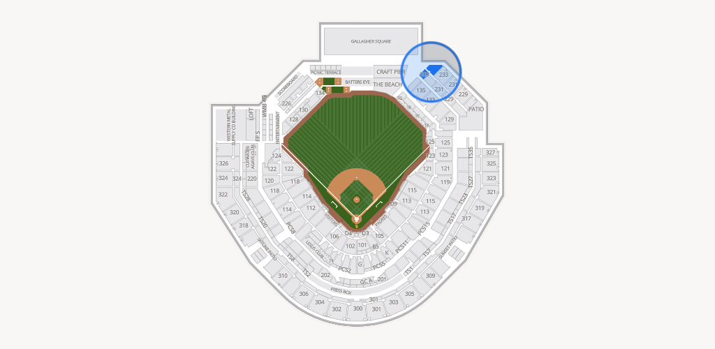 Petco Park Seating Chart