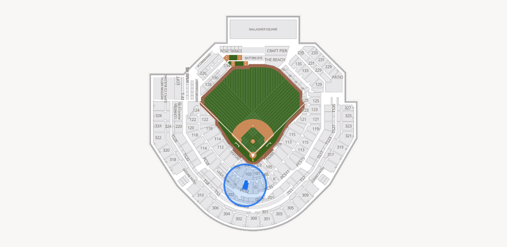 Petco Park Seating Chart