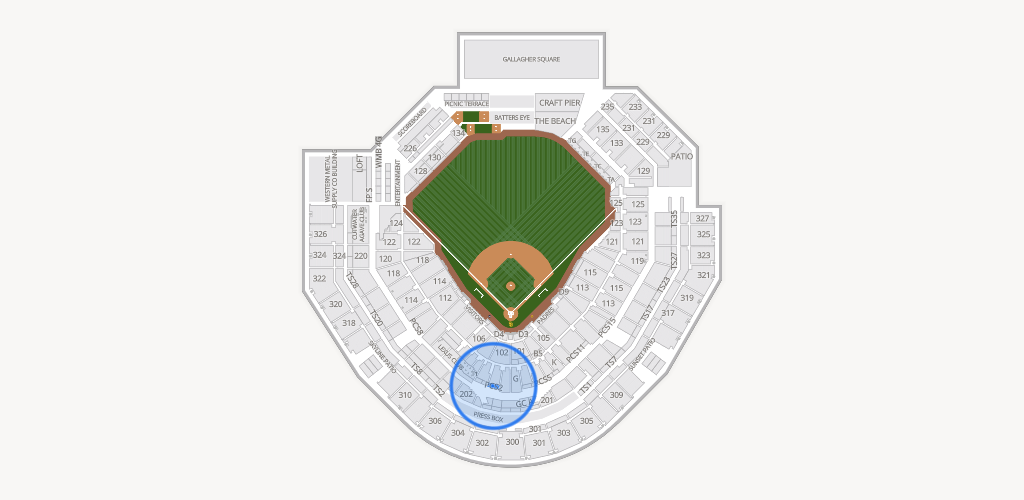 Petco Park Seating Chart