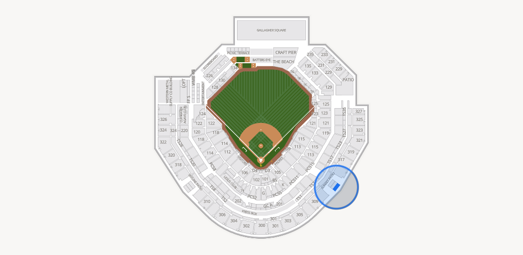 Petco Park Seating Chart