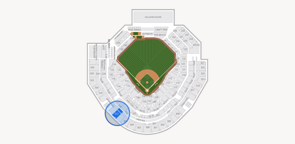 Petco Park Seating Chart