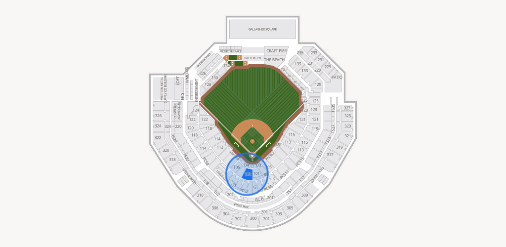 Petco Park Seating Chart