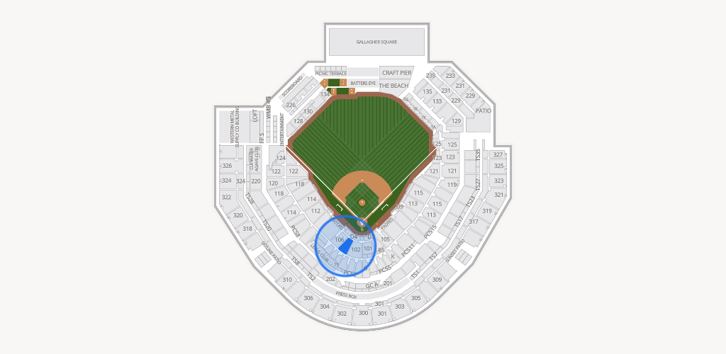 Petco Park Seating Chart