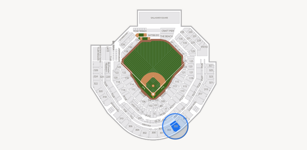 Petco Park Seating Chart