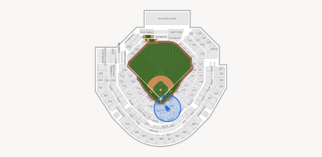 Petco Park Seating Chart