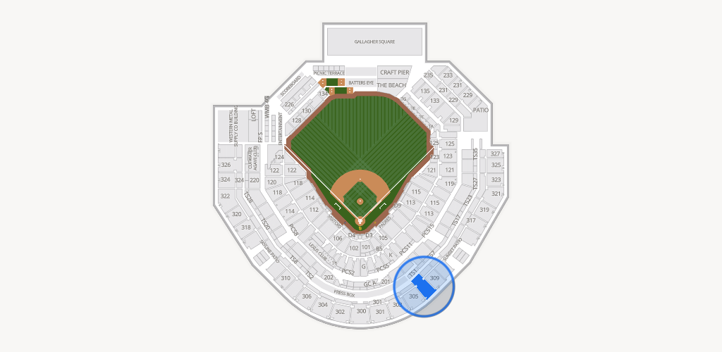 Petco Park Seating Chart
