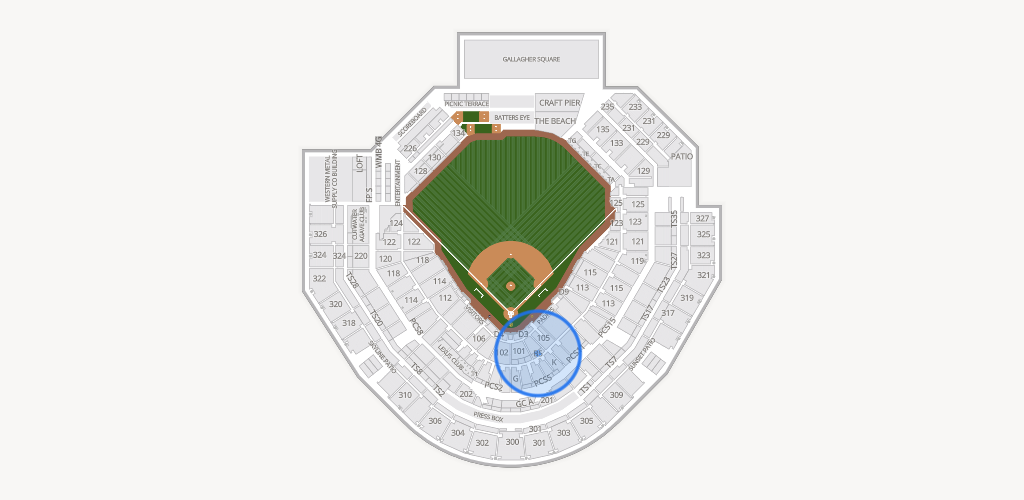 Petco Park Seating Chart
