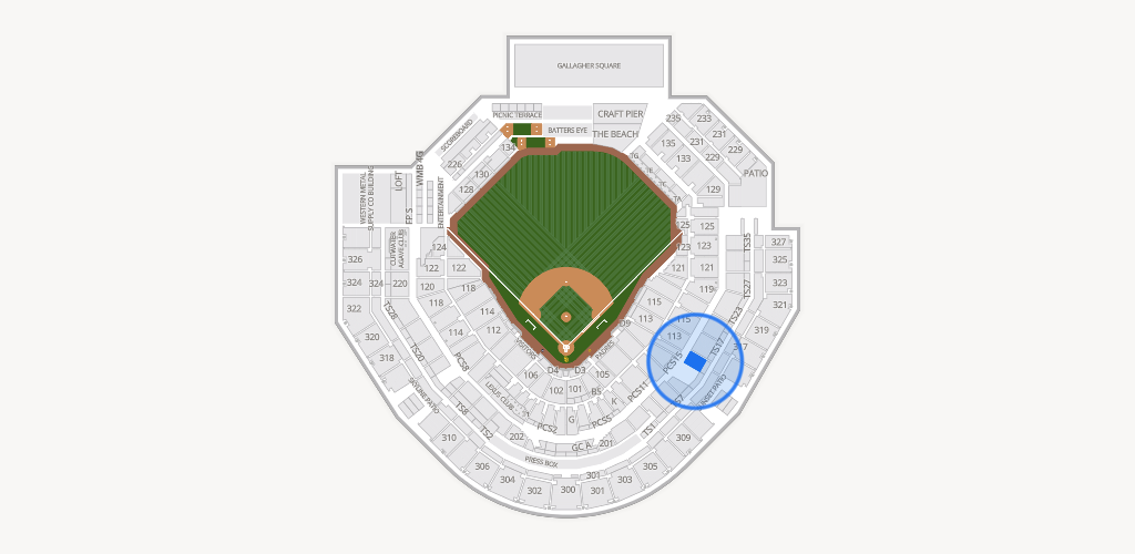 Petco Park Seating Chart