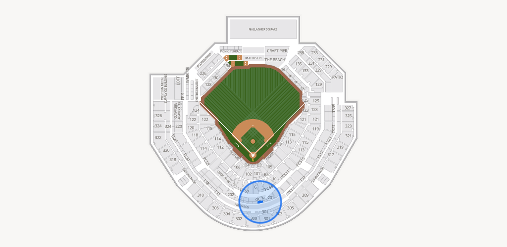 Petco Park Seating Chart