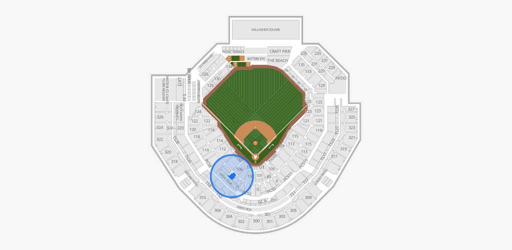 Petco Park Seating Chart