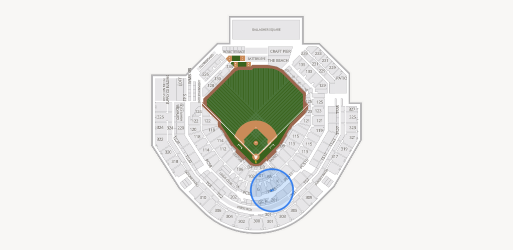 Petco Park Seating Chart