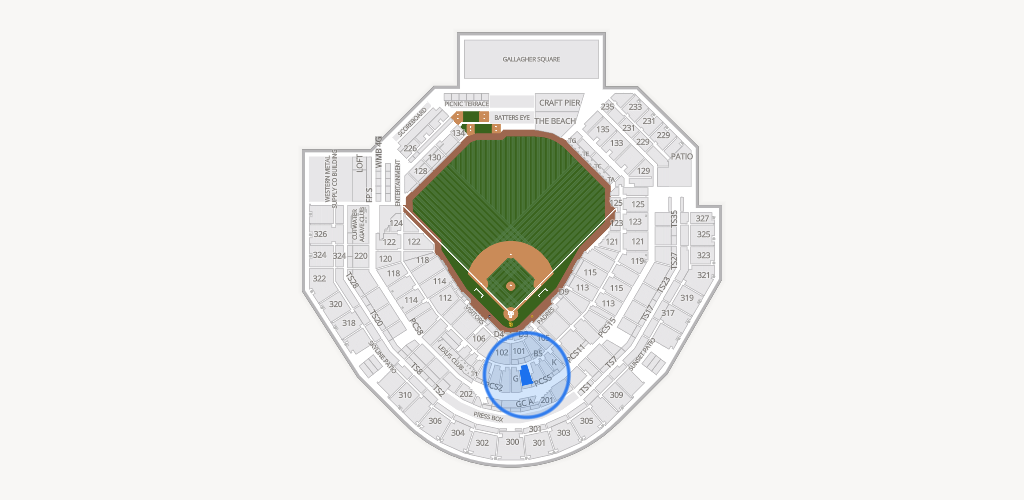Petco Park Seating Chart