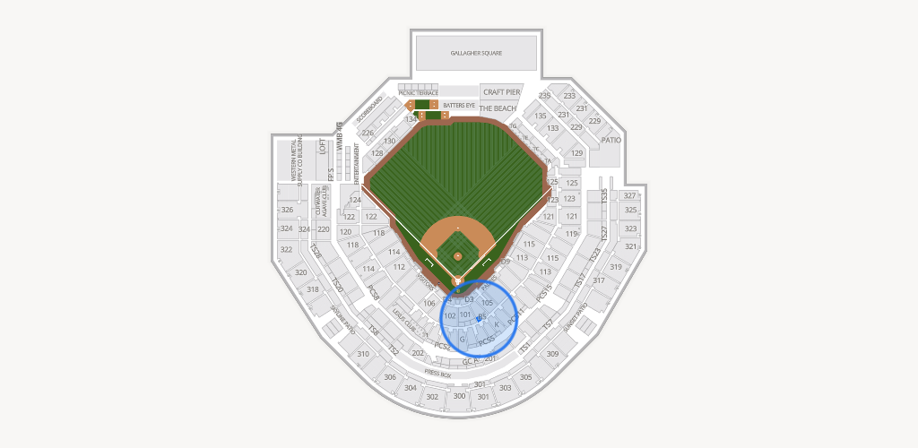 Petco Park Seating Chart