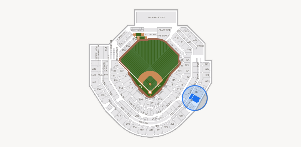Petco Park Seating Chart