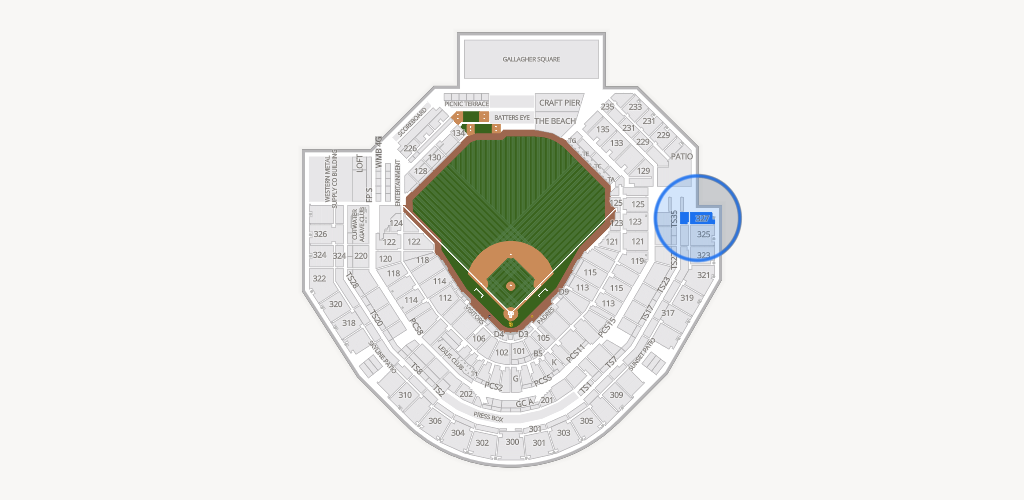 Petco Park Seating Chart