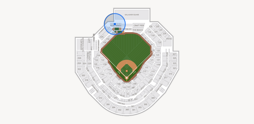 Petco Park Seating Chart