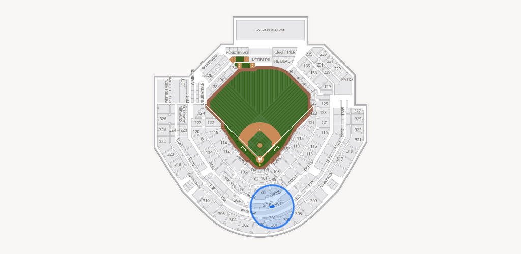 Petco Park Seating Chart