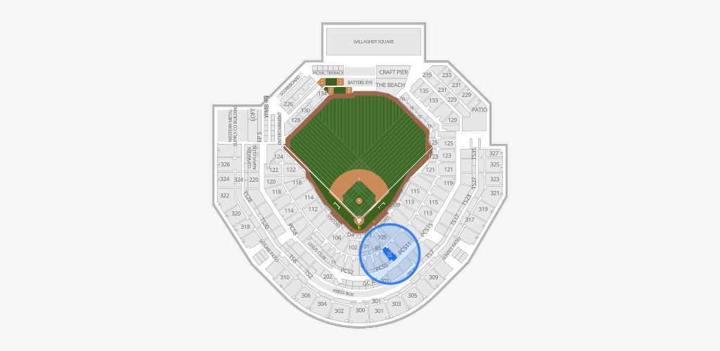 Petco Park Seating Chart