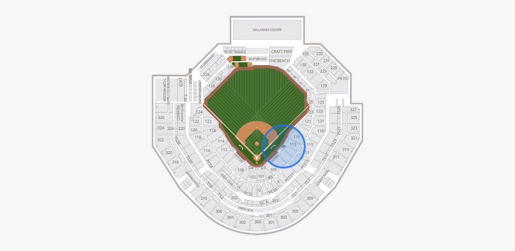 Petco Park Seating Chart