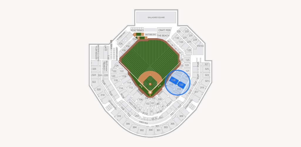Petco Park Seating Chart