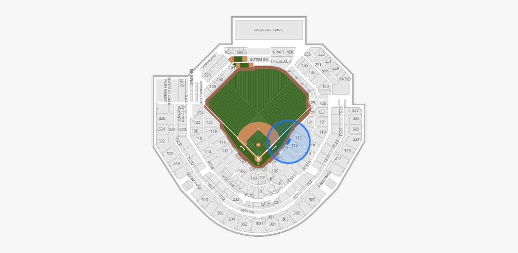 Petco Park Seating Chart