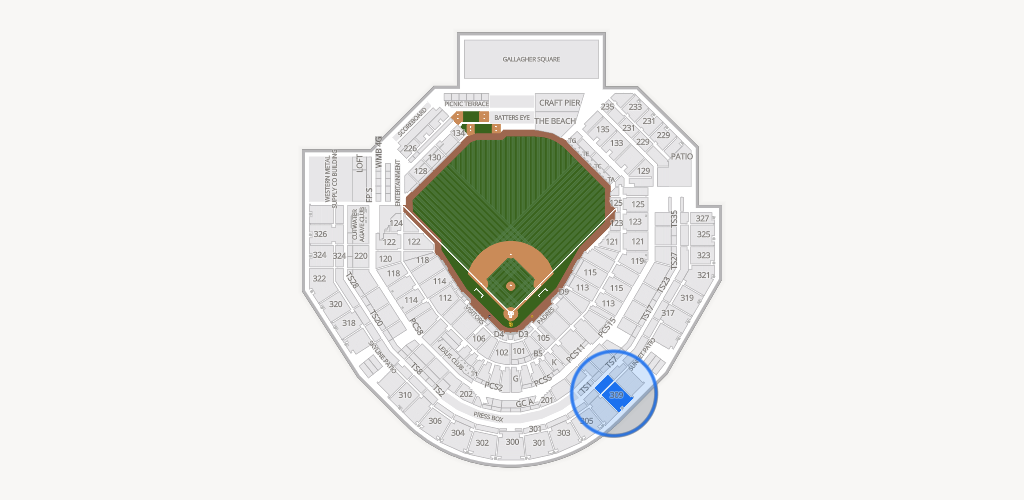 Petco Park Seating Chart