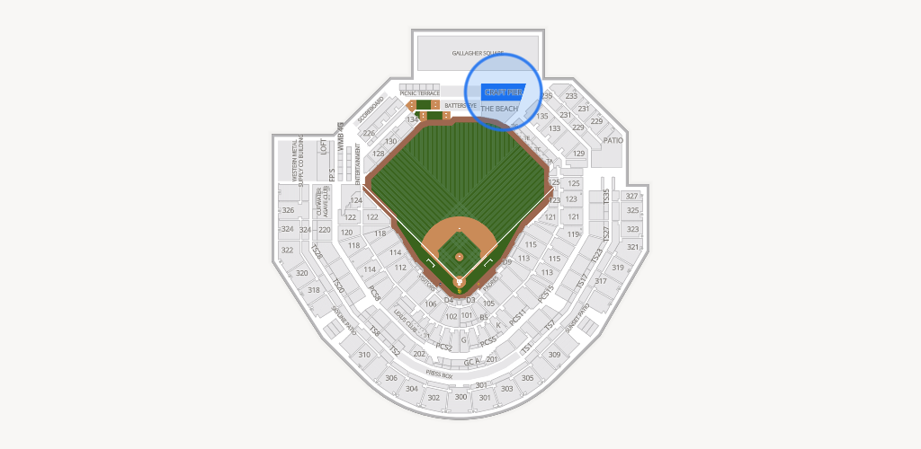Petco Park Seating Chart