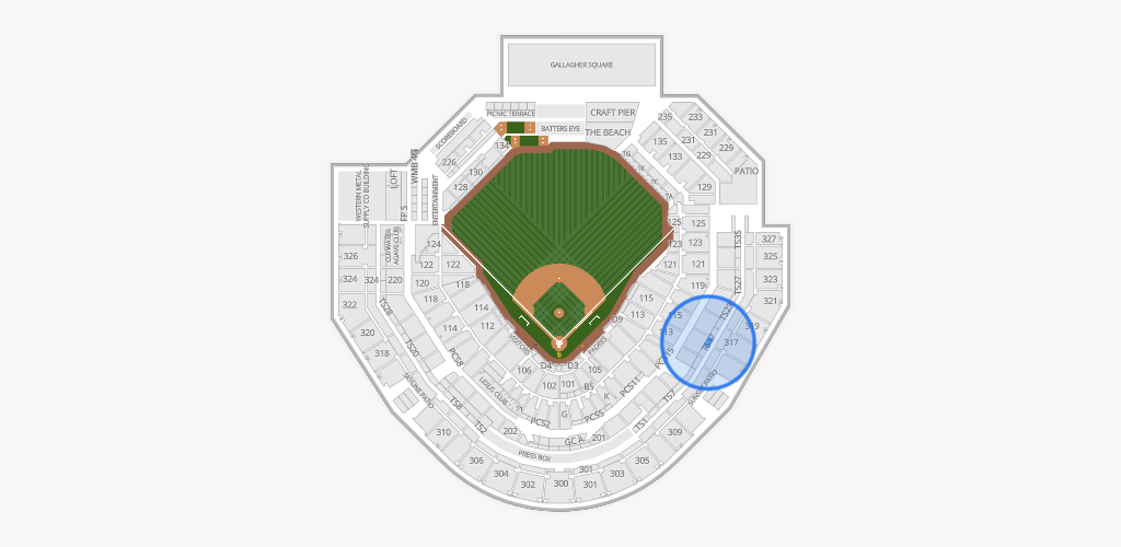 Petco Park Seating Chart