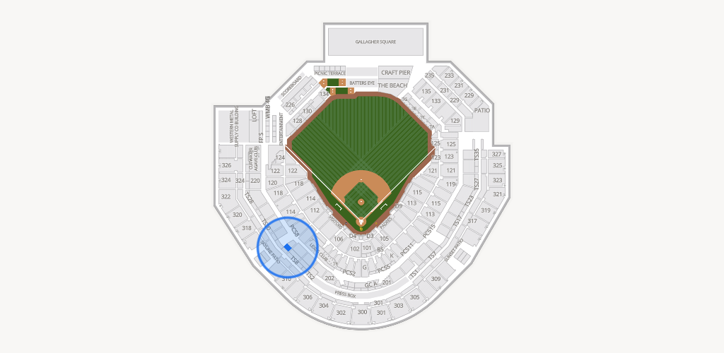 Petco Park Seating Chart