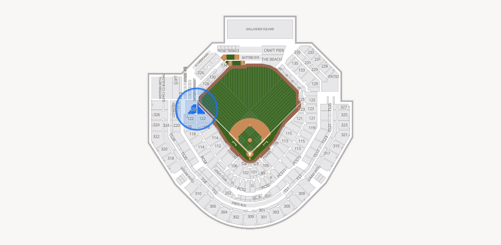 Petco Park Seating Chart