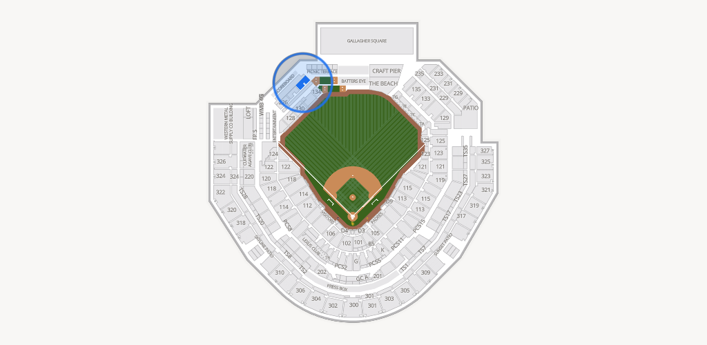 Petco Park Seating Chart