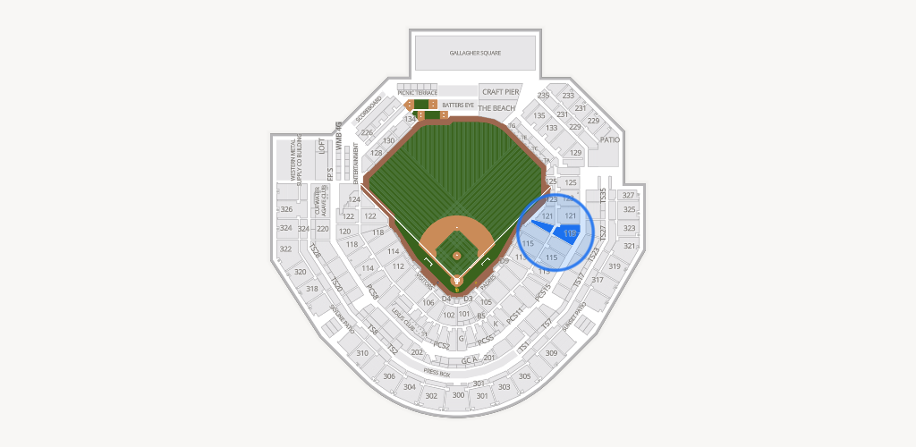 Petco Park Seating Chart