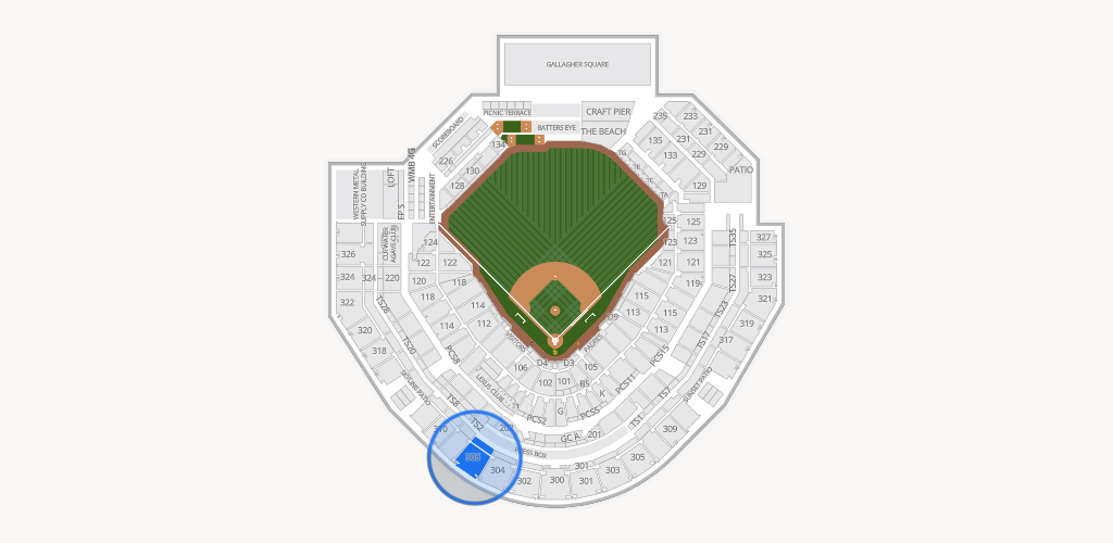 Petco Park Seating Chart