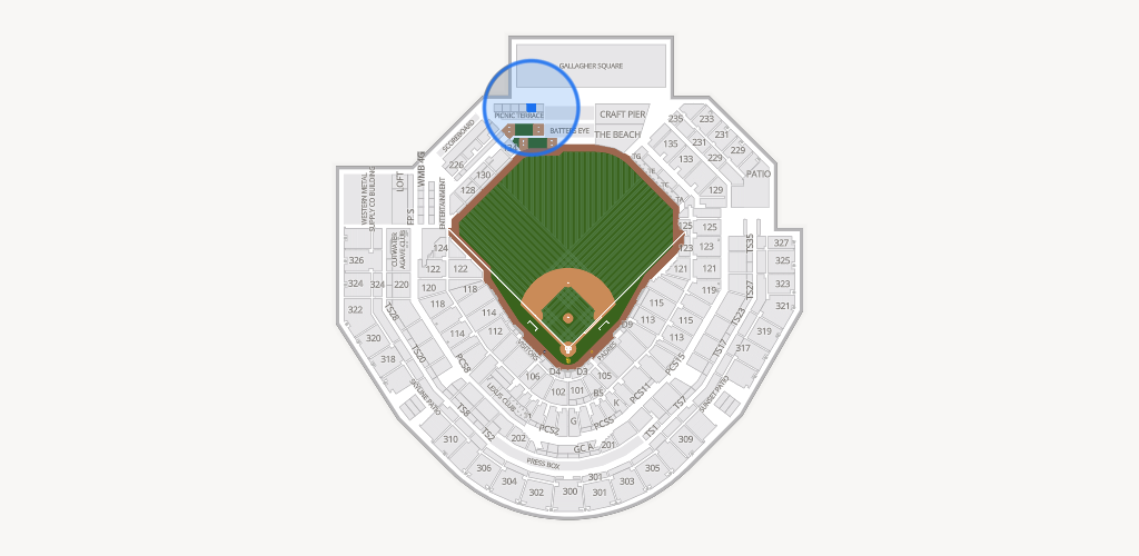 Petco Park Seating Chart