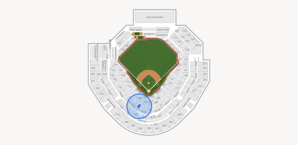 Petco Park Seating Chart