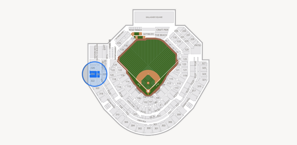 Petco Park Seating Chart
