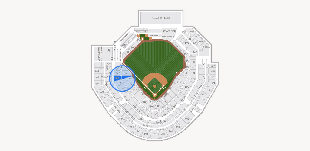 Petco Park Seating Chart