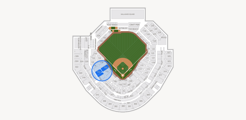 Petco Park Seating Chart