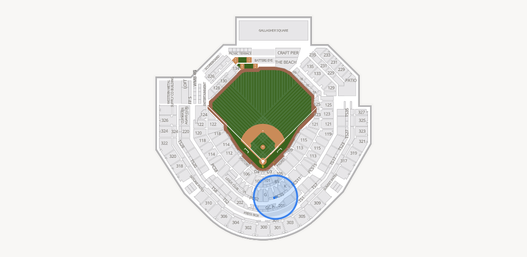 Petco Park Seating Chart