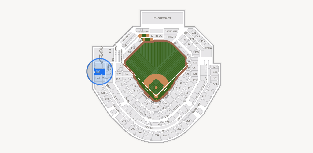 Petco Park Seating Chart