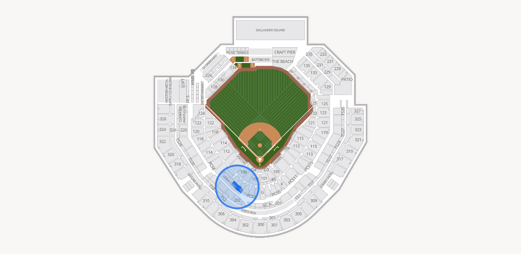 Petco Park Seating Chart
