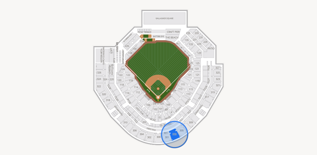 Petco Park Seating Chart
