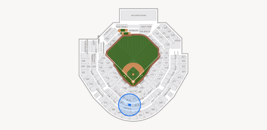 Petco Park Seating Chart
